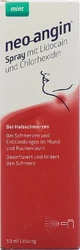 neo-angin Spray mit Lidocain und Chlorhexidin