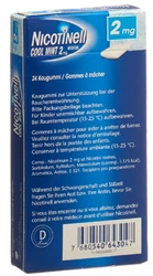 Nicotinell Gum 2 mg cool mint