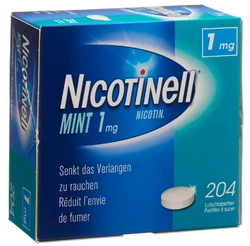 Nicotinell Lutschtablette 1 mg mint