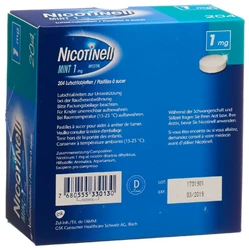 Nicotinell Lutschtablette 1 mg mint
