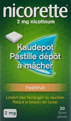 Nicorette Freshfruit Kaudepots 2 mg