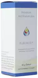 RUBIMED Petroleum rectificatum plus Globuli