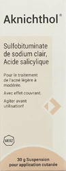 Aknichthol Suspension