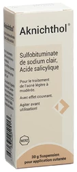 Aknichthol Suspension