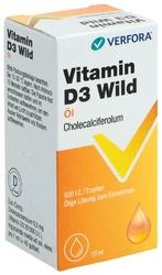 Vitamin D3 Wild Öl 500 IE/Tropfen