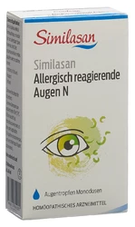 Similasan Allergisch reagierende Augen N Monodosen