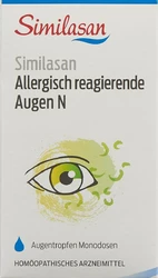 Similasan Allergisch reagierende Augen N Monodosen