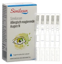Similasan Allergisch reagierende Augen N Monodosen