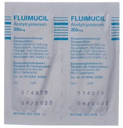 Fluimucil Granulat 200 mg