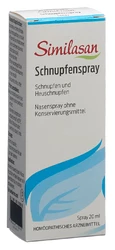 Similasan Schnupfenspray Neu