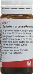 Wala Equisetum arvense/Formica Globuli