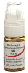Omida Staphisagria Globuli 30 C mit Dosierhilfe