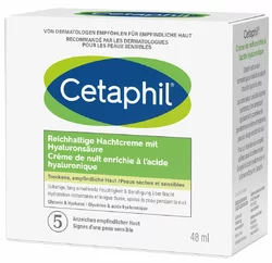 Cetaphil CORE Reichhaltige Nachtcreme mit Hyaluronsäure