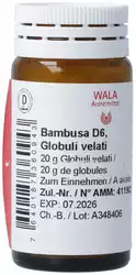 Wala Bambusa Globuli 6 D