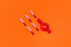 Curaprox CPS 405 Perio refill 4x Kirsch rot