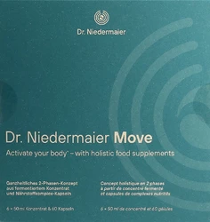 Dr. Niedermaier Set Move 60 Kapseln und 6 x 50ml Flaschen