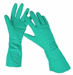 Ampri Nitril Mehrweg-Handschuhe Clean Expert L latexfrei Baumwollfutter