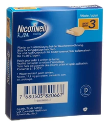 Nicotinell 3 leicht Matrixpfl 7 mg/24h
