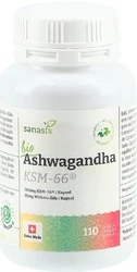 sanasis Ashwagandha KSM-66 Kapsel Bio