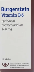 Burgerstein Vitamin B6 Filmtablette 100 mg