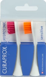 Curaprox Hydrosonic Ersatzbürstenkopf sensitive rot-orange