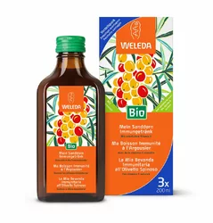 WELEDA Mein Sanddorn Immungetränk Trio