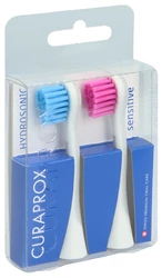 Curaprox Hydrosonic Ersatzbürstenkopf sensitive blau-pink