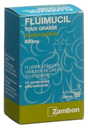 Fluimucil Erkältungshusten Brausetablette 600 mg