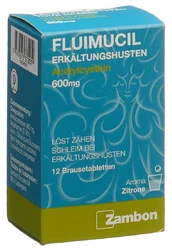 Fluimucil Erkältungshusten Brausetablette 600 mg