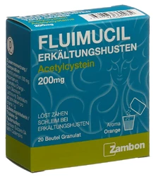 Fluimucil Erkältungshusten Granulat 200 mg