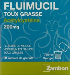 Fluimucil Erkältungshusten Granulat 200 mg