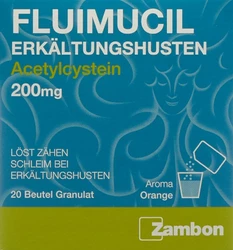 Fluimucil Erkältungshusten Granulat 200 mg