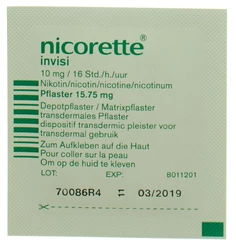 Nicorette Invisi Patch 10 mg/16h
