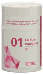 PHYTOMED Nr1 Calcium fluoratum Tablette 6 D