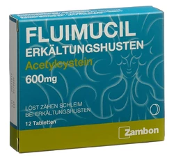 Fluimucil Erkältungshusten Tablette 600 mg