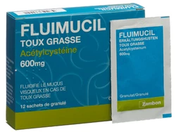 Fluimucil Erkältungshusten Granulat 600 mg