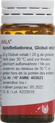 Wala Apis/Belladonna Globuli