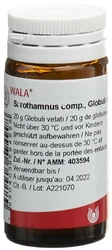 Wala Sarothamnus comp. Globuli