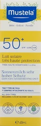 mustela Sonnenschutz Sonnenmilch LSF50+