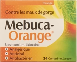 Mebucaïne Mebuca-Orange Lutschtablette