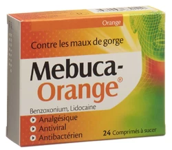 Mebucaïne Mebuca-Orange Lutschtablette