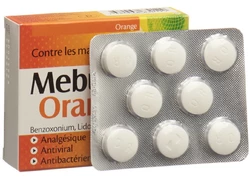 Mebucaïne Mebuca-Orange Lutschtablette