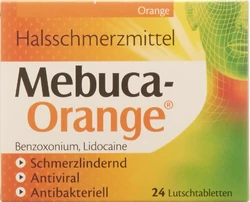 Mebucaïne Mebuca-Orange Lutschtablette