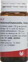Wala Belladonna/Chamomilla Globuli