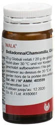 Wala Belladonna/Chamomilla Globuli
