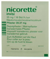 Nicorette Invisi Patch 25 mg/16h