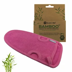 Quick Aid Massage- und Peelinghandschuh pink