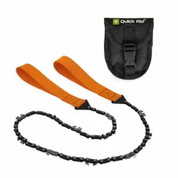 Quick Aid Handkettensäge mit 11 Sägezähne orange