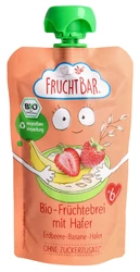 FRUCHTBAR Früchtebrei Bio Hafer Erdbeere Banane