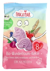 FRUCHTBAR Wundertraum-Kekse Bio Dinkel Apfel Heidelbeere